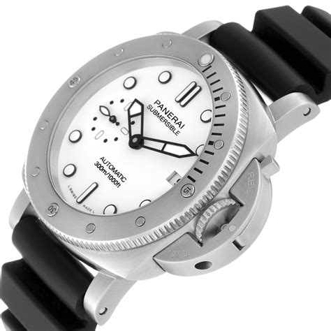 panerai submersible marina militare price|panerai submersible 42mm white dial.